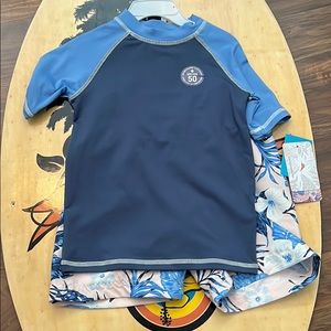 Tommy Bahama boys swimsuit set size 5 NWT
